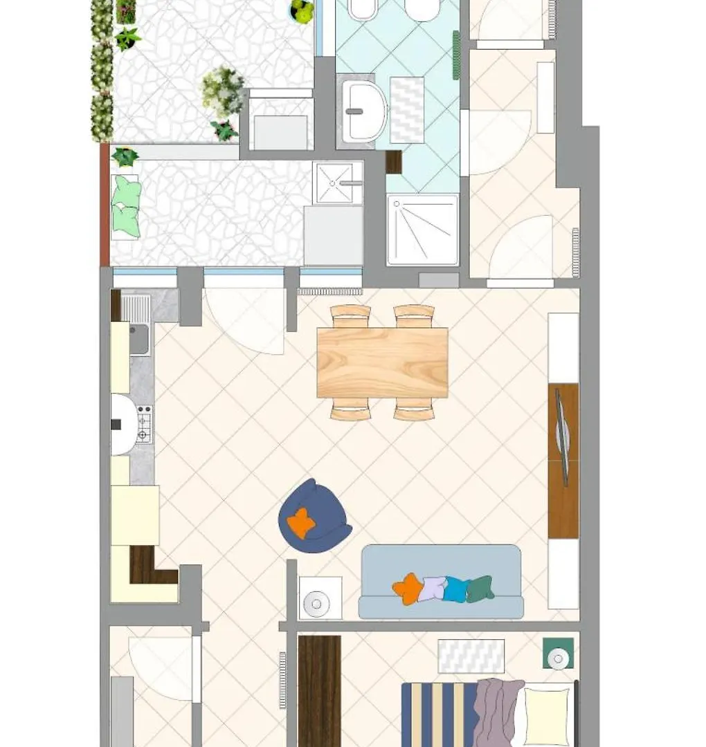 Ferienwohnung Il Piccolo Eden - Private Garden Livorno